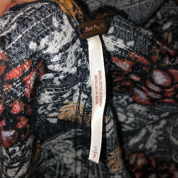 EUC Free People Smooth Talker Raven Combo tunic dress - Picture 13 of 16